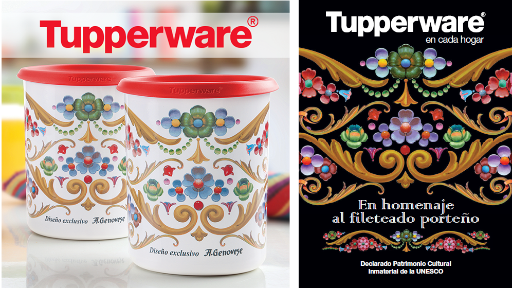 Tupperware-Fileteado